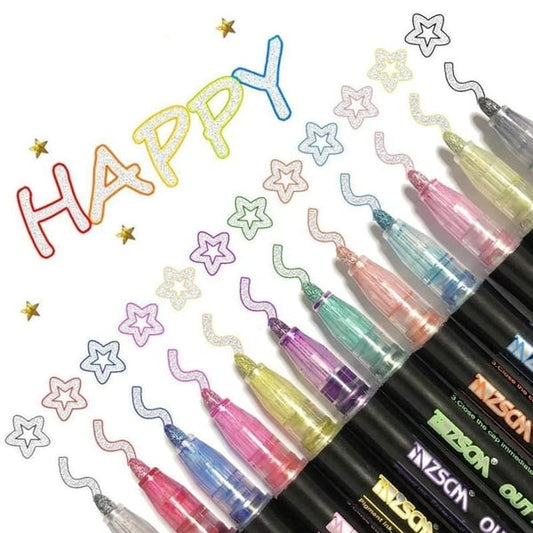 Highlight Marker Pen Set